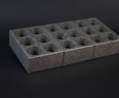Polipropilene espanso grigio